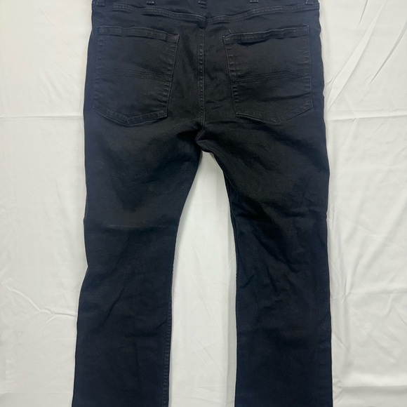 Cody James Black Jeans Men’s 40x32 Straight Fit Western Workwear - Picture 5 of 7